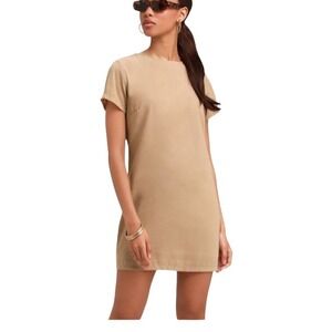Lulus Beige Shift Dress Size Medium